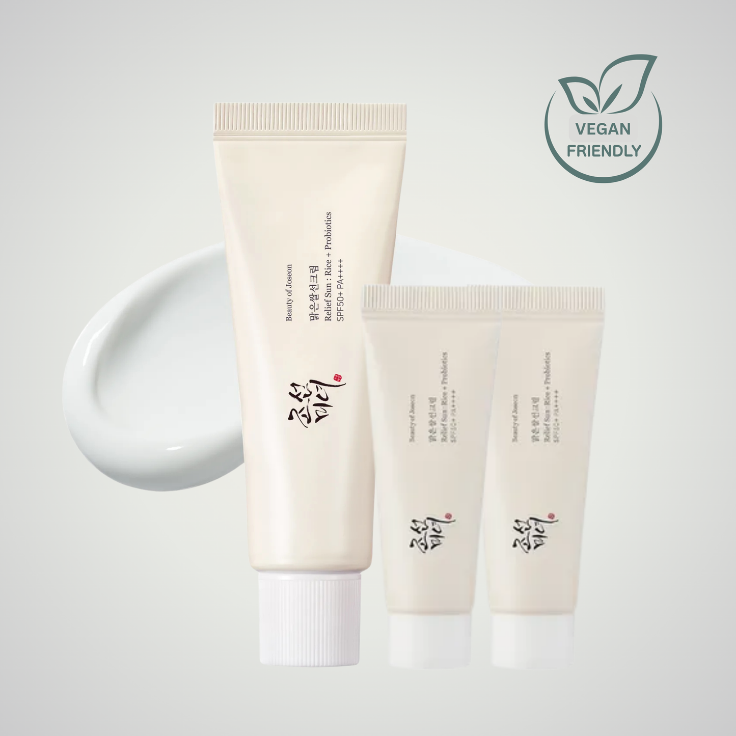 Beauty of Joseon Relief Sun: Rice+Probiotics ( SPF 50 + PA ++++) 50ml + 2×10ml