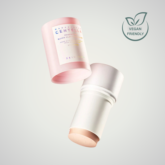 KIN1004 Madagascar Centella Poremizing Quick Clay Stick Mask 27g – vegan friendly pore care clay mask in stick form.