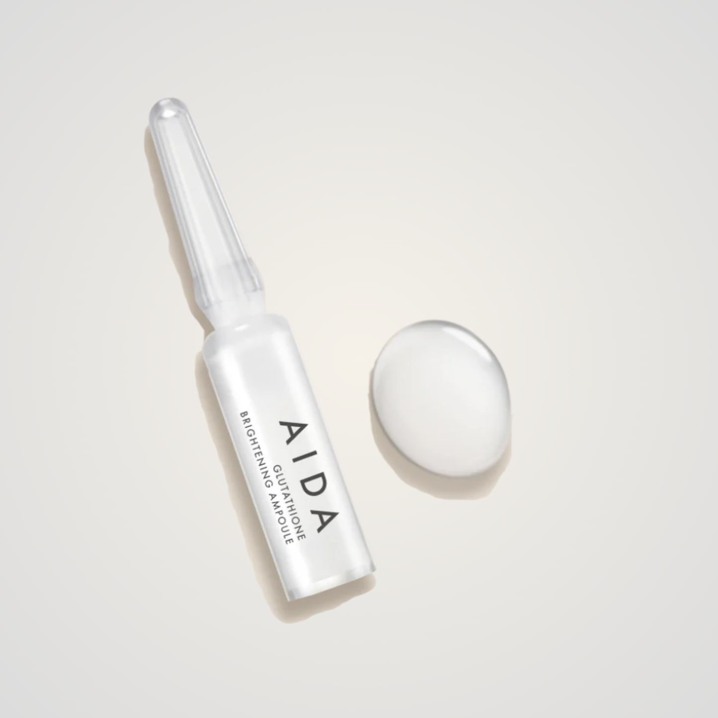 Single AIDA Glutathione Brightening Ampoule – luminous whitening treatment for dull skin