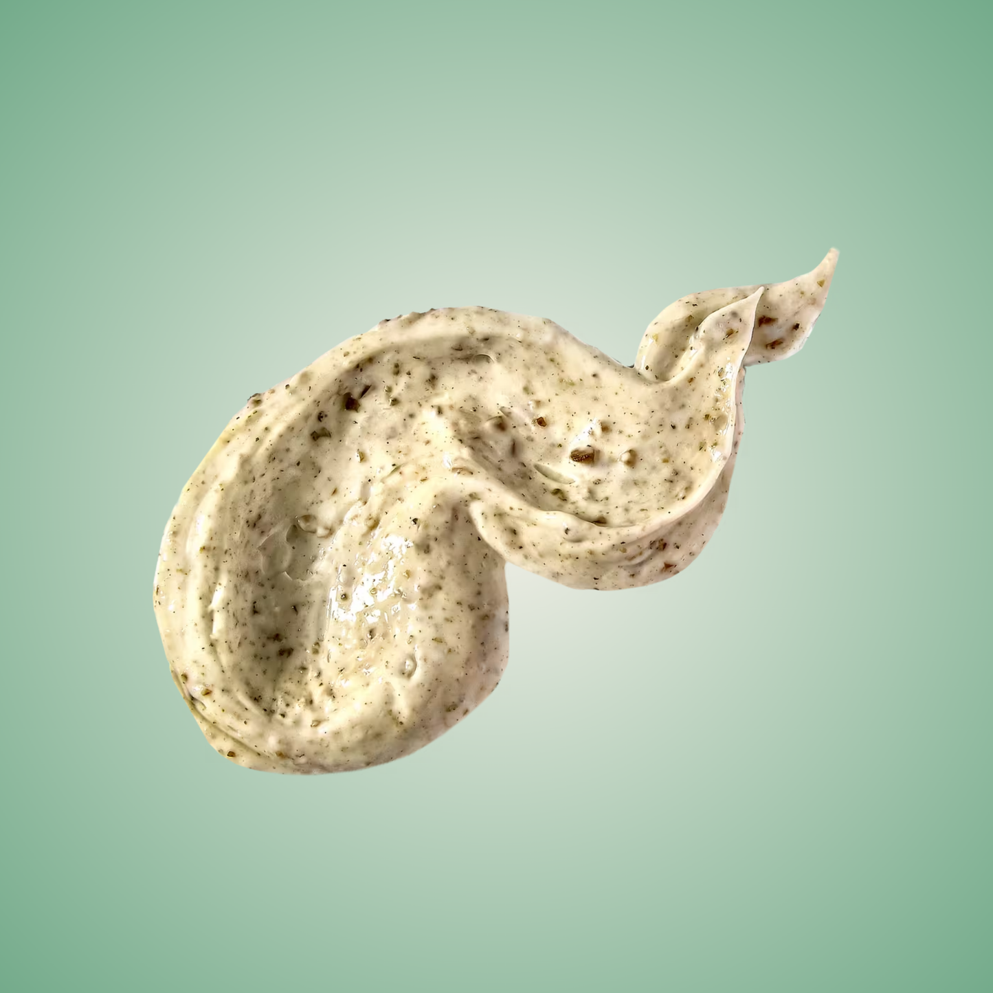 Texture of Anua Heartleaf Quercetinol Pore Deep Cleansing Foam – gentle cream cleanser for deep pore care.
