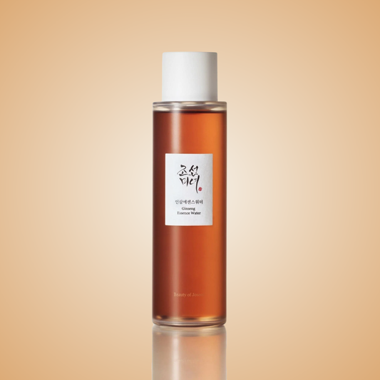 Elegant amber bottle of Beauty of Joseon Ginseng Essence Water for revitalizing and hydrating skin