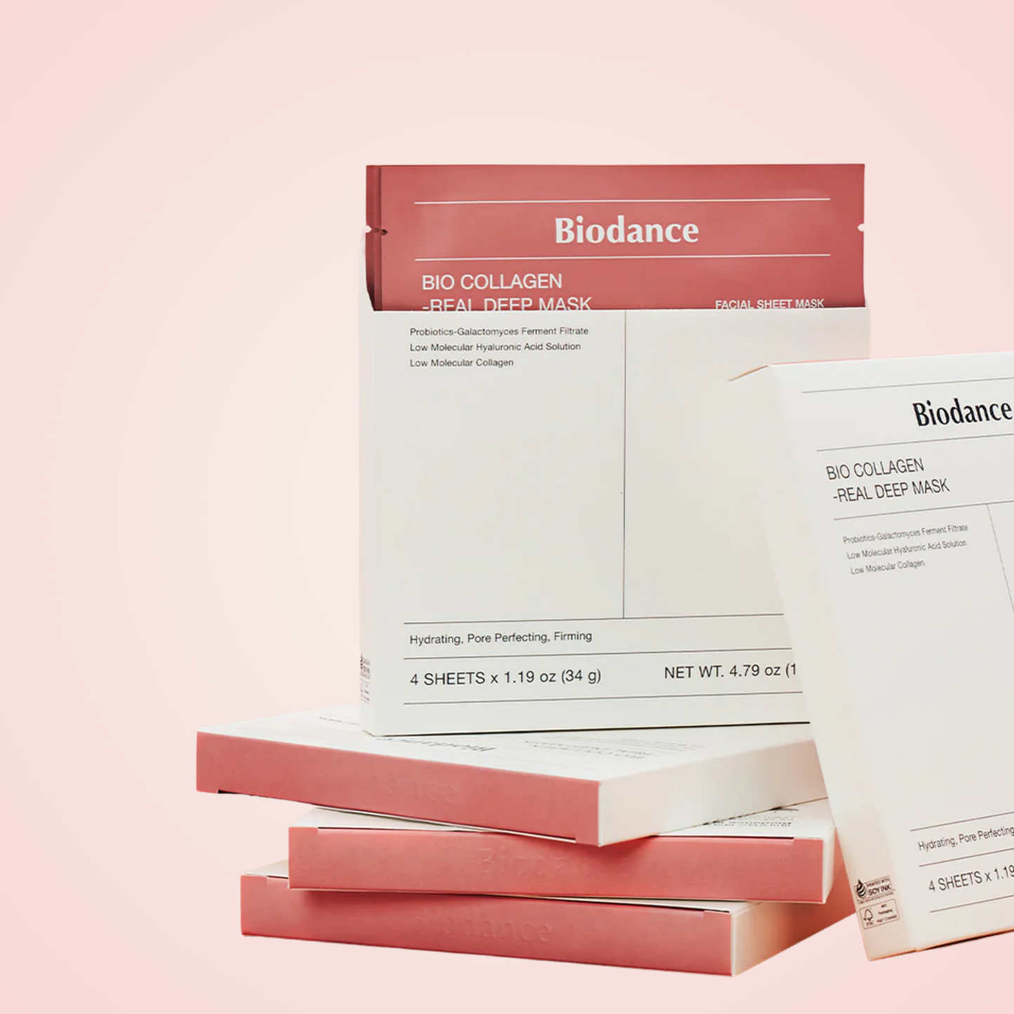 Biodance Bio Collagen Real Deep Mask box set – premium sheet masks for firm, radiant skin.
