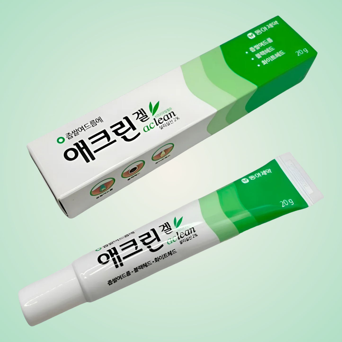Dong-A Pharm Aclean Gel with box – soothing and clarifying acne care formula
