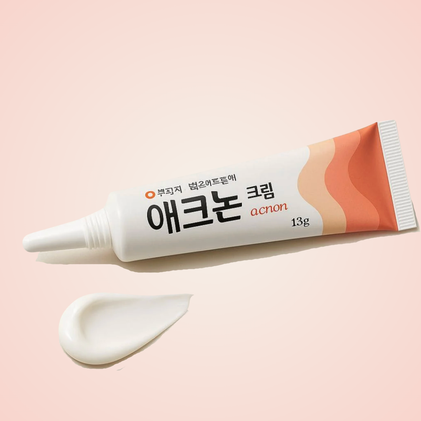 Texture of Dong-A Pharm Acnon Cream – lightweight medicated cream that absorbs quickly