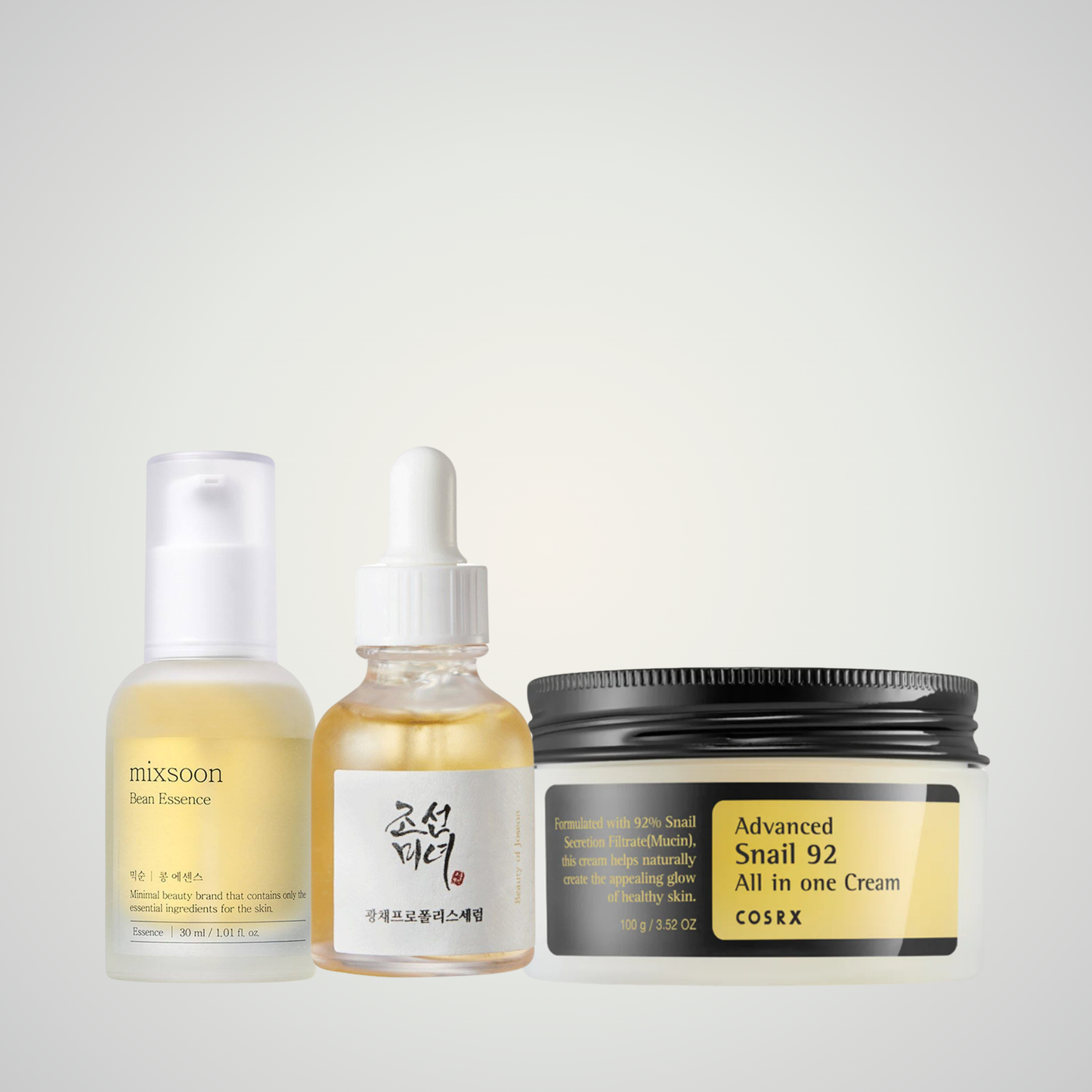 Glass Skin Starter Set – Hydration & Radiance Boosting K-Beauty Trio