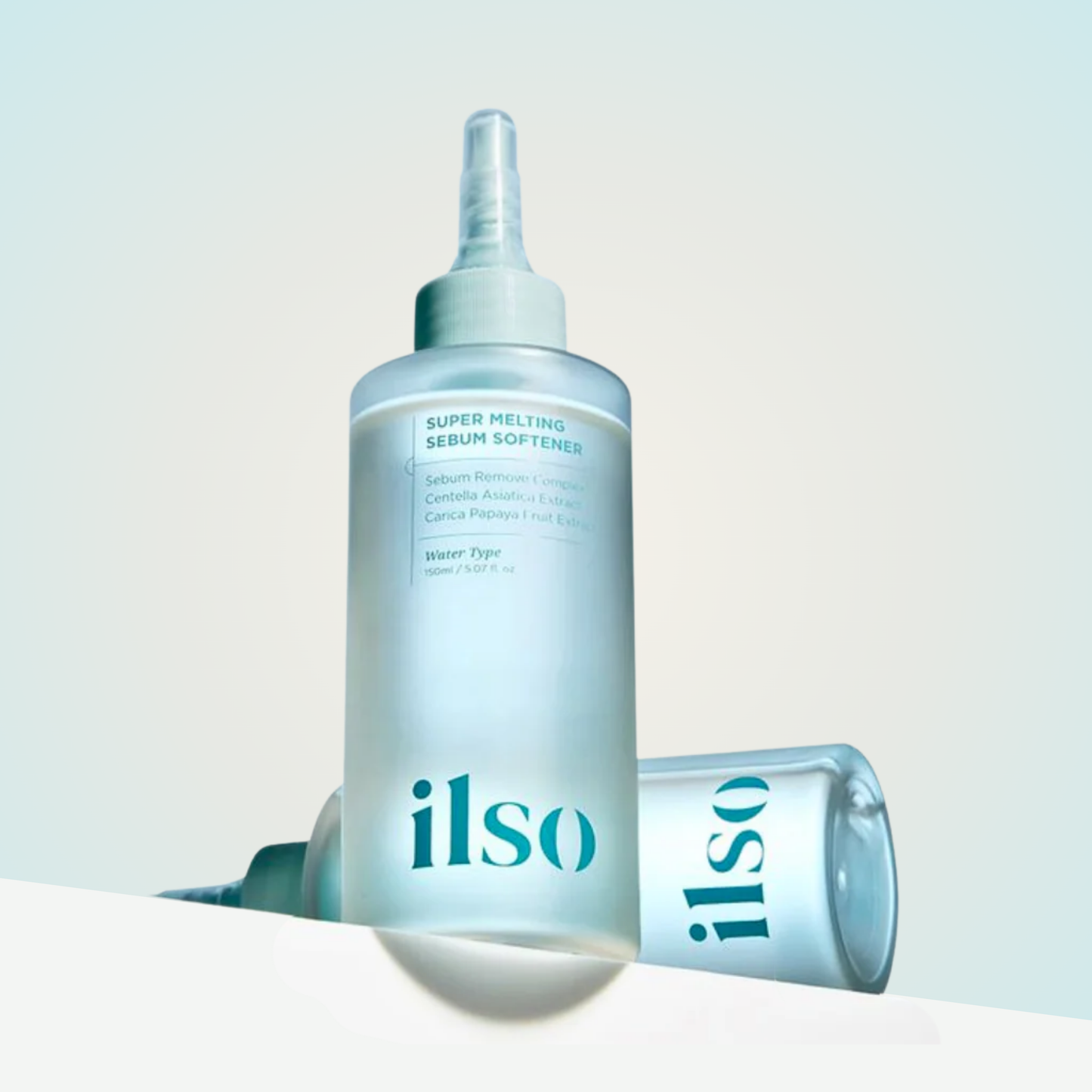 ilso Super Melting Sebum Softener bottle on white background – clarifying and balancing toner