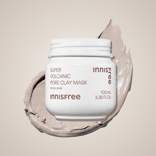 innisfree Super Volcanic Pore Clay Mask with clay texture