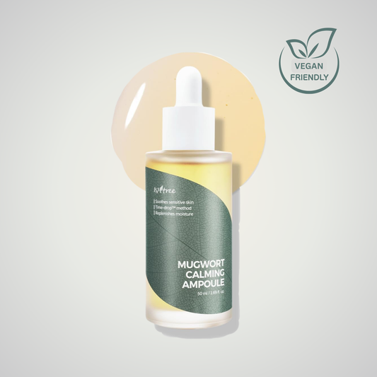 Isntree Mugwort Calming Ampoule 50ml soothing ampoule for sensitive and redness-prone skin