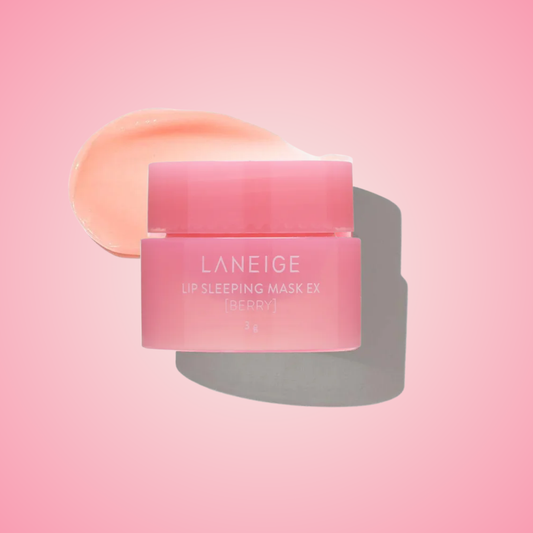 LANEIGE Mini Lip Sleeping Mask Berry – hydrating treatment with rich balm texture for supple lips.