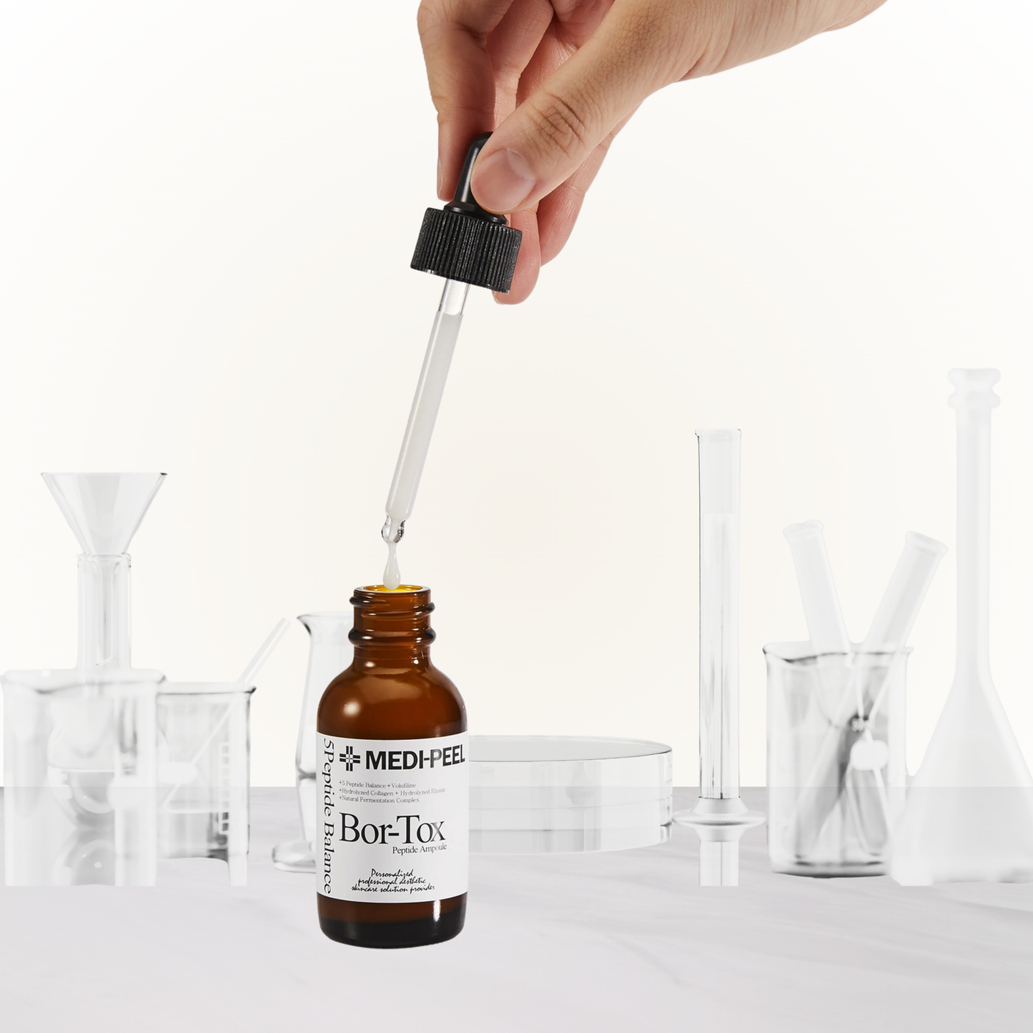 MEDI-PEEL Bor-Tox Peptide Ampoule – clinical-grade peptide serum for elasticity, firmness, and anti-wrinkle care.