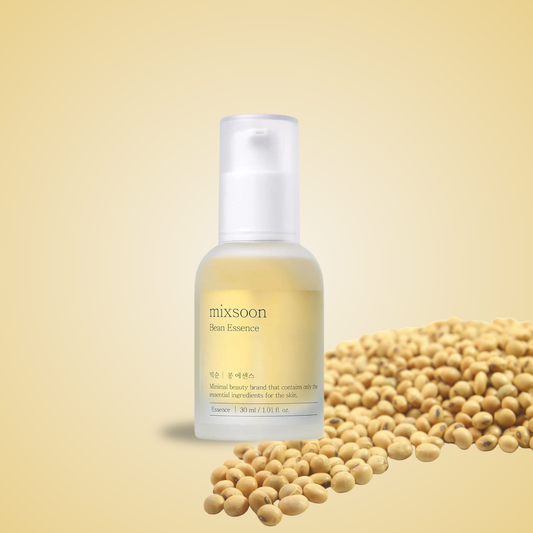 mixsoon Bean Essence – deeply moisturizing Korean essence enriched with fermented soybean extract.