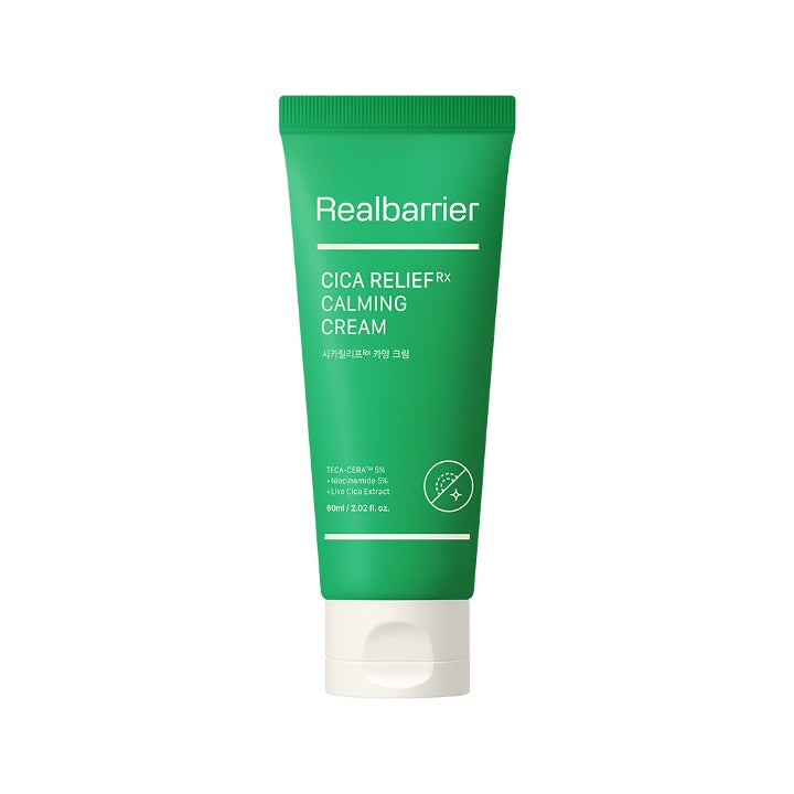 Real Barrier Cica Relief Rx Calming Cream 60ml | Soothing Barrier