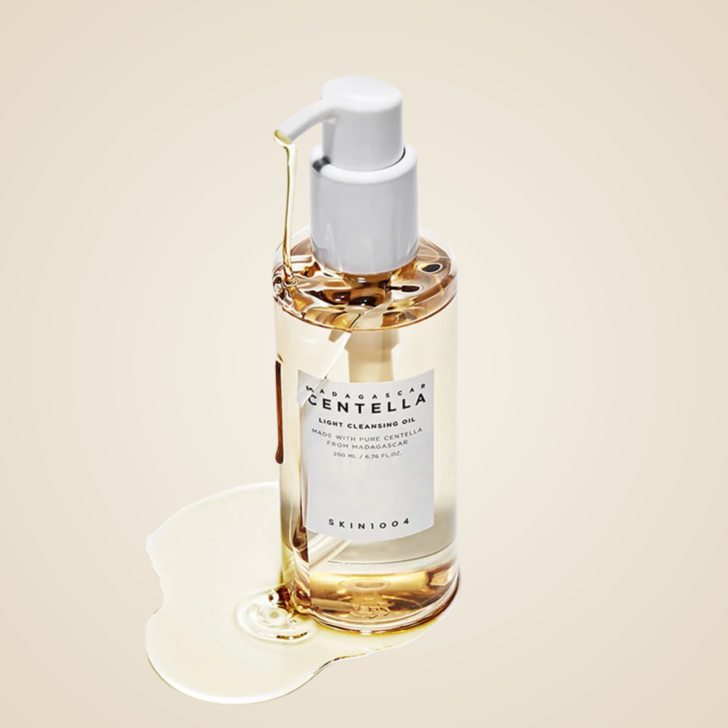 SKIN1004 Centella Light Cleansing Oil – nourishing oil cleanser with centella for calm, refreshed skin, 200ml.