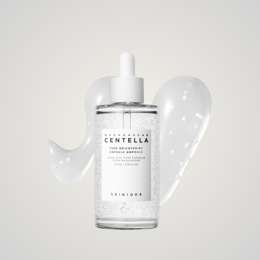 SKIN1004 Centella Brightening Capsule Ampoule – lightweight serum with vitamin capsules for glow.
