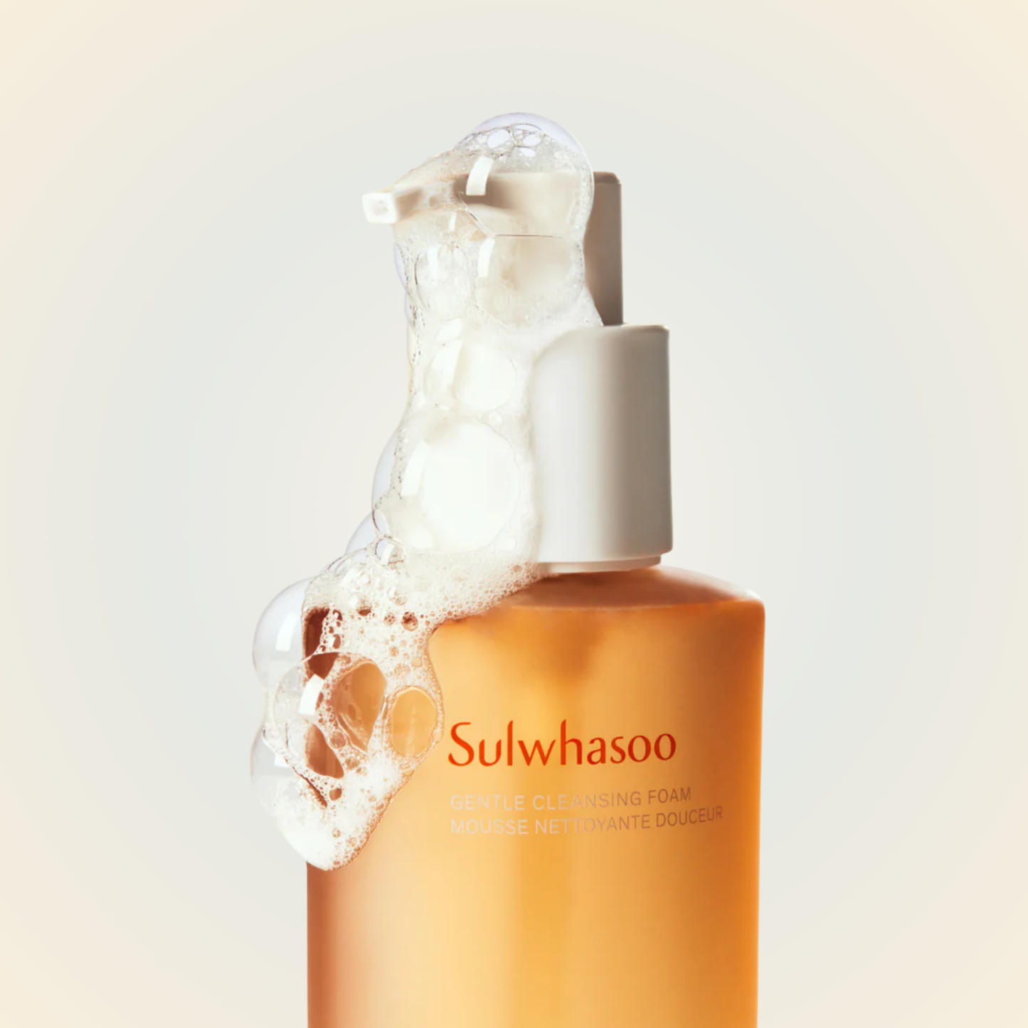 Foaming Sulwhasoo Gentle Cleansing Foam Mini – gentle lather that removes impurities and makeup residue