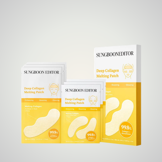 SUNGBOON EDITOR Deep Collagen Melting Patch Set – high-concentration collagen patches for firm, radiant skin