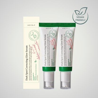 AXIS-Y Dark Spot Correcting Glow Serum 50ml Bundle Set