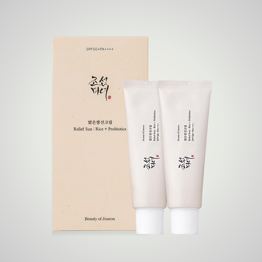 Beauty of Joseon Relief Sun: Rice+Probiotics (SPF 50 + PA ++++) Double Pack 50ml X 2ea