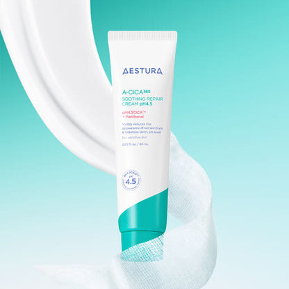 AESTURA A-CICA 365 Soothing Repair Cream derma soft texture