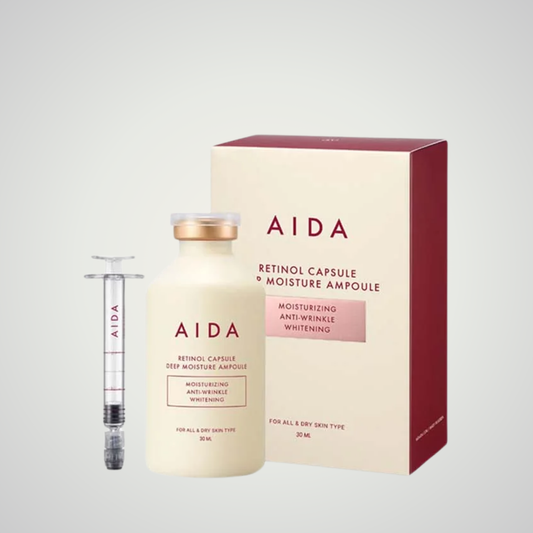 AIDA Retinol Capsule Deep Moisture Ampoule 30ml – anti-aging ampoule with retinol capsules for deep hydration