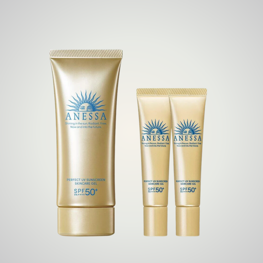 Anessa Perfect UV Sunscreen Gel set 90g with mini sizes