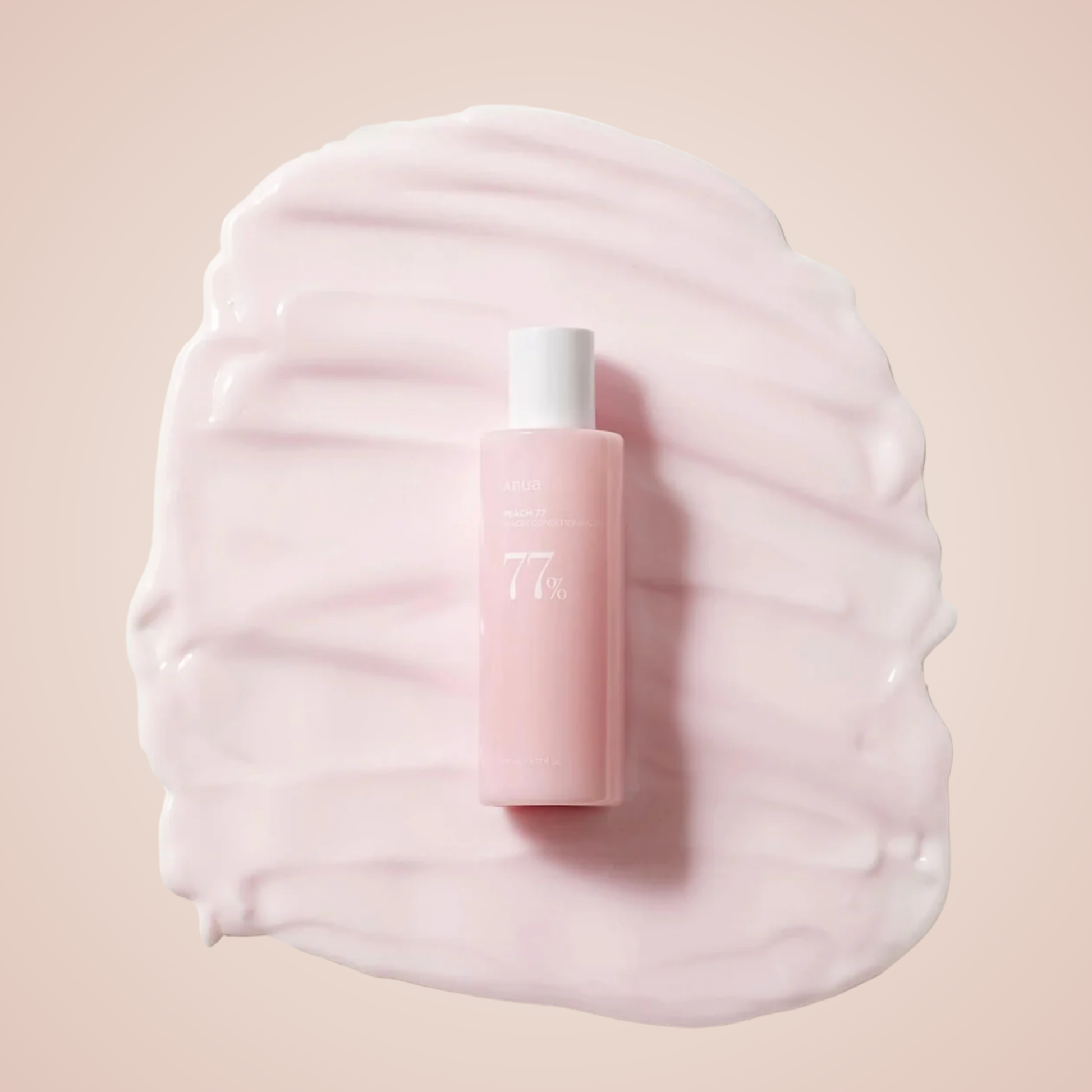 Anua Peach 77 Niacin Conditioning Milk – smooth, milky texture for skin brightening and hydration.