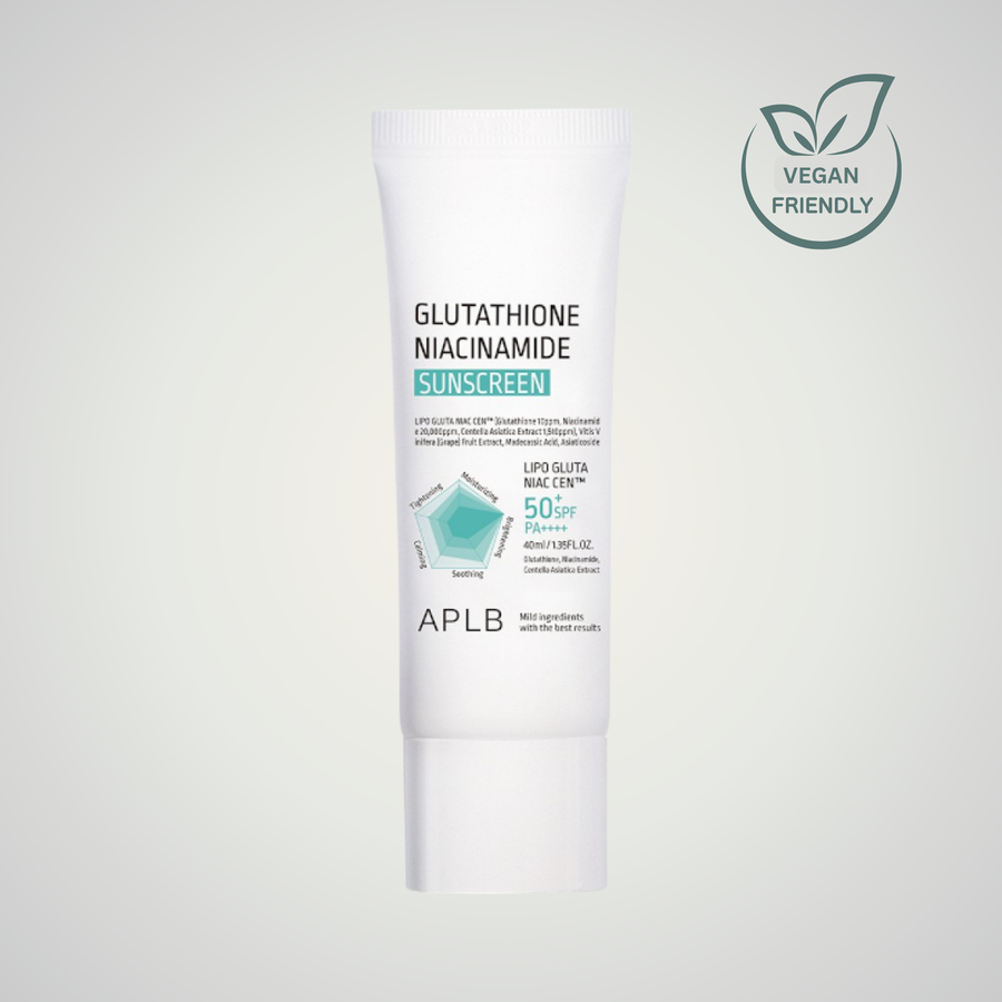 aplb glutathione niacinamide sunscreen 40ml APLB Glutathione Niacinamide Sunscreen SPF50+ PA++++ 40ml main image 1