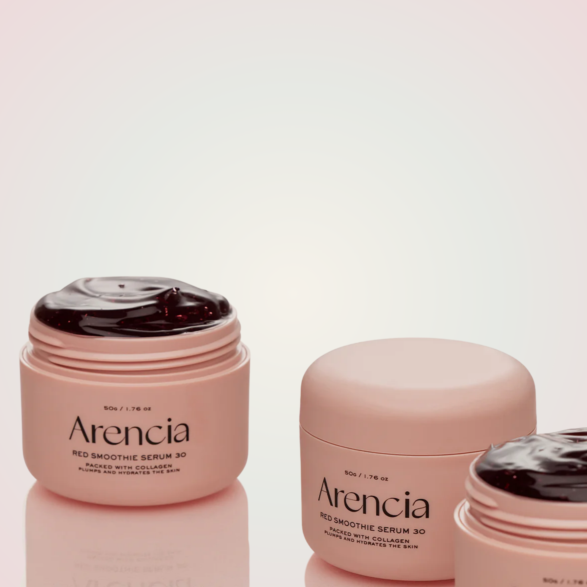 Arencia Red Smoothie Serum 30 – brightening and firming vegan facial treatment