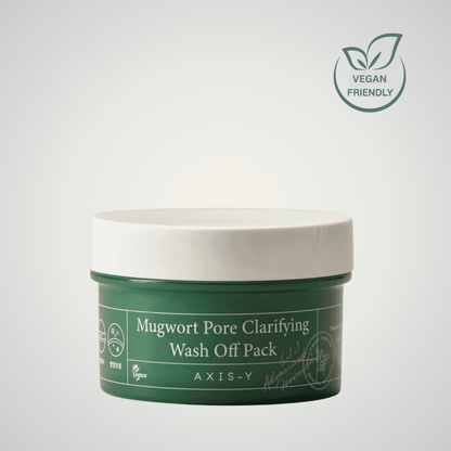 AXIS-Y Mugwort Pore Clarifying Wash Off Pack 100ml green jar