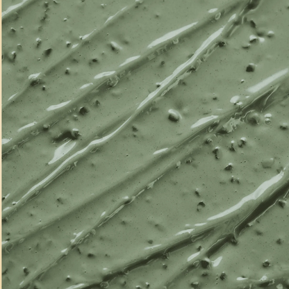 Close-up texture of AXIS-Y Mugwort Pore Clarifying Wash Off Pack