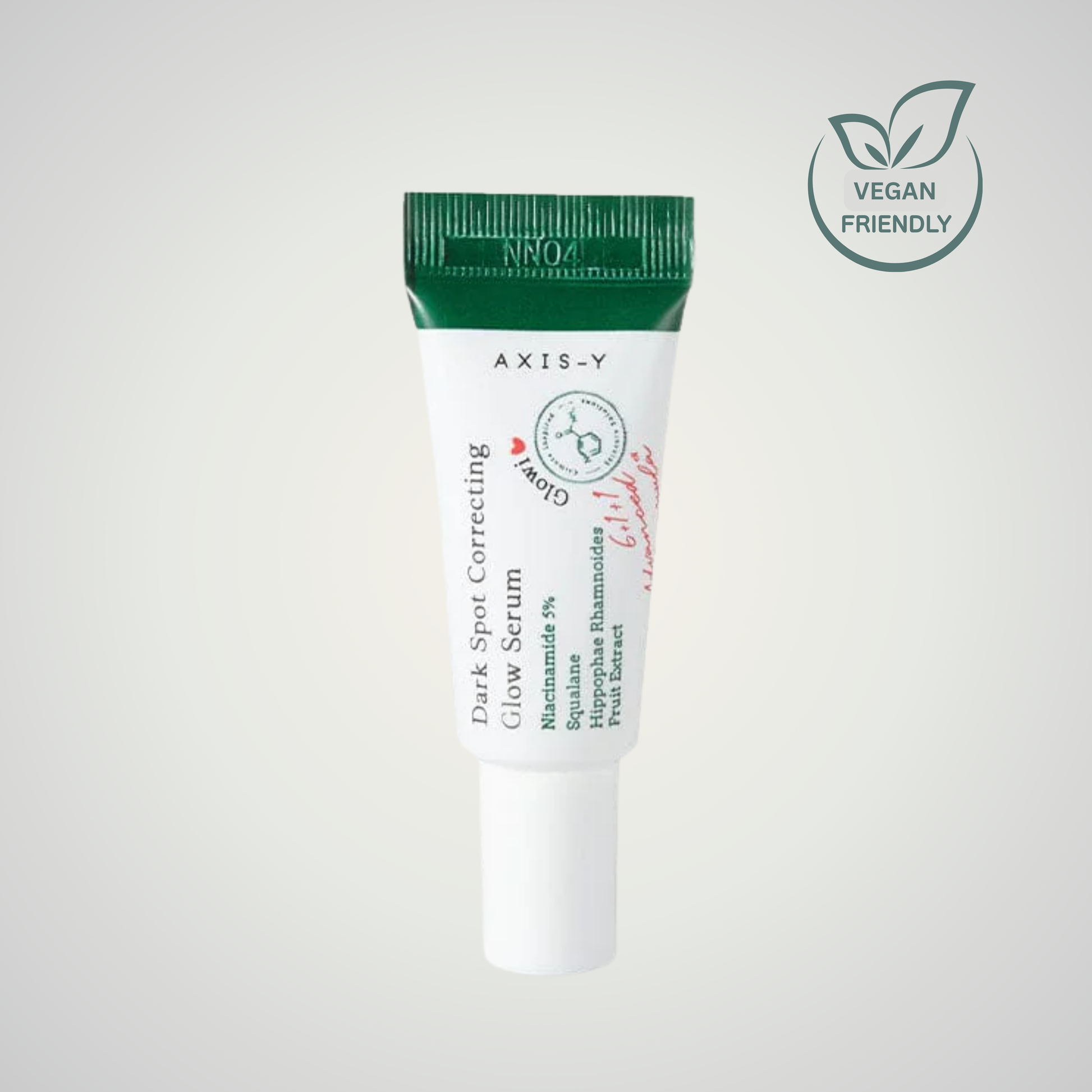 AXIS-Y Dark Spot Correcting Glow Serum – niacinamide brightening serum for uneven skin tone.