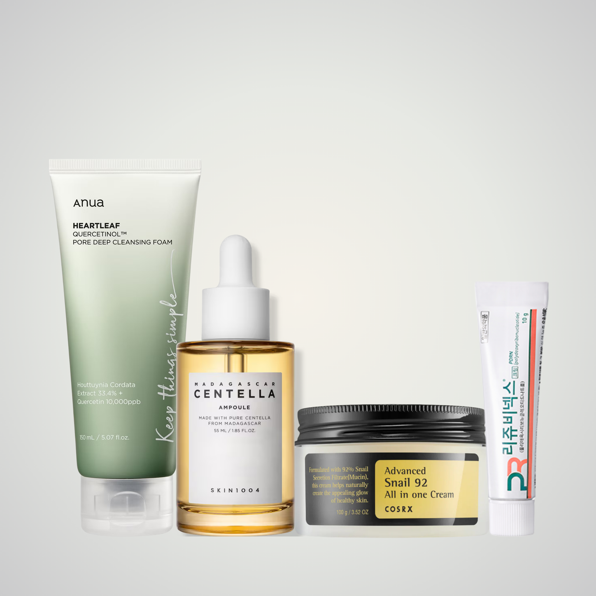 Barrier Repair Ritual Calm Restore Korean skincare set