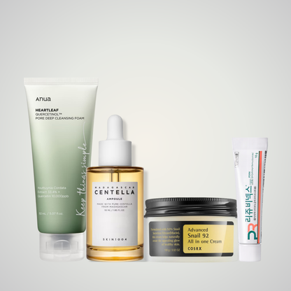 Barrier Repair Ritual Calm Restore Korean skincare set