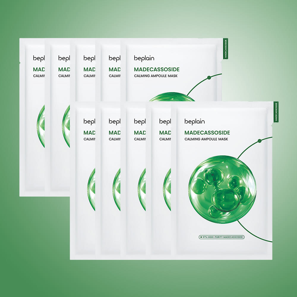beplain Madecassoside Calming Ampoule Mask packaging