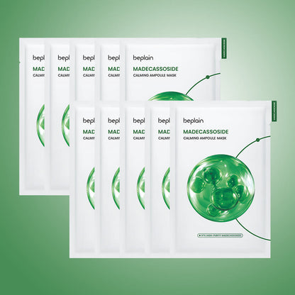 beplain Madecassoside Calming Ampoule Mask packaging