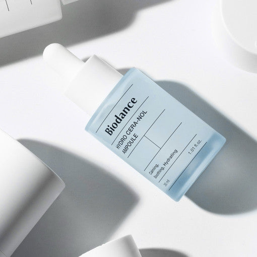 Biodance Hydro Cera-Nol Ampoule packaging close up
