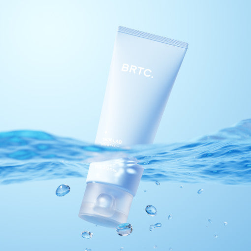 Applying BRTC Skin Lab Hyalinger Cream for deep hydration and firmness