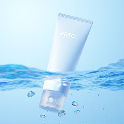 Applying BRTC Skin Lab Hyalinger Cream for deep hydration and firmness