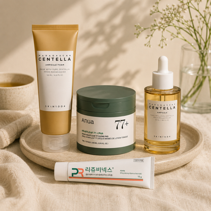 Calm and Repair Ritual Korean skincare bundle