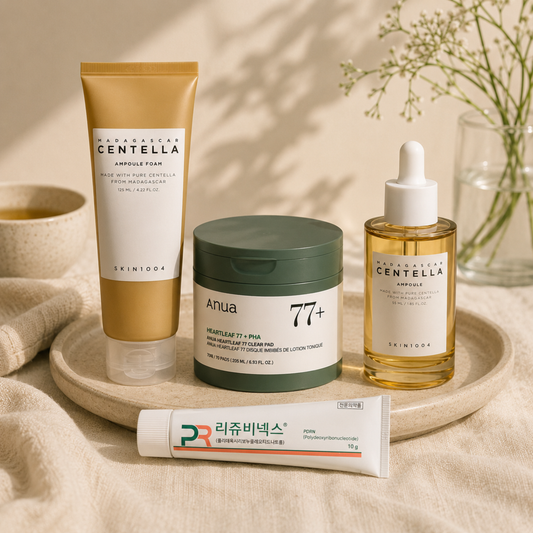 Calm and Repair Ritual Korean skincare bundle
