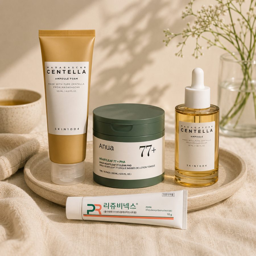 Calm and Repair Ritual Korean skincare bundle