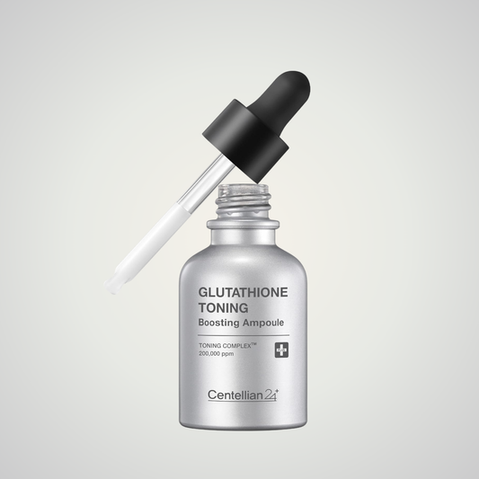 Centellian24 Glutathione Toning Boosting Ampoule 30ml brightening serum bottle