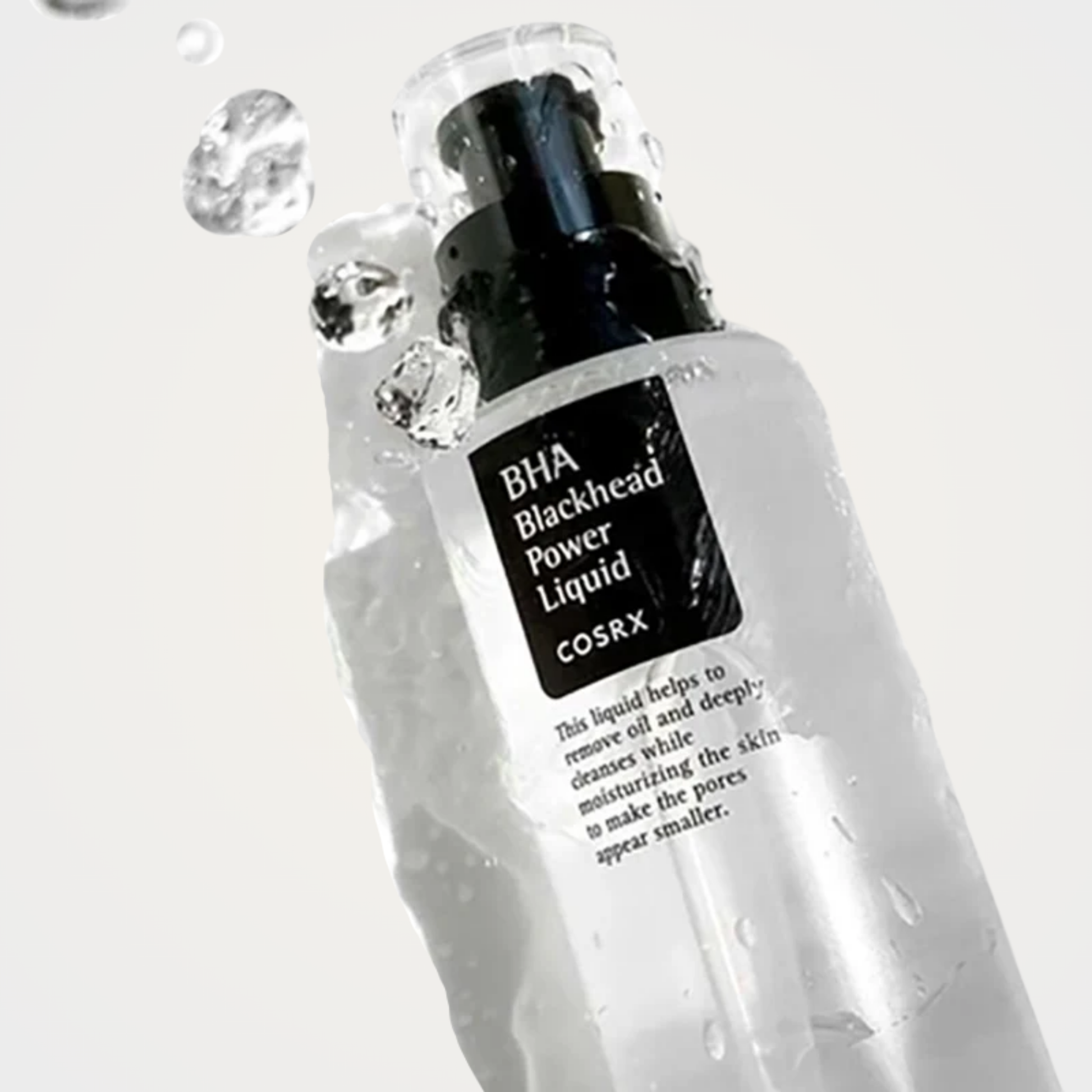 COSRX BHA Blackhead Power Liquid – hydrating exfoliant with 4% betaine salicylate for smoother skin.
