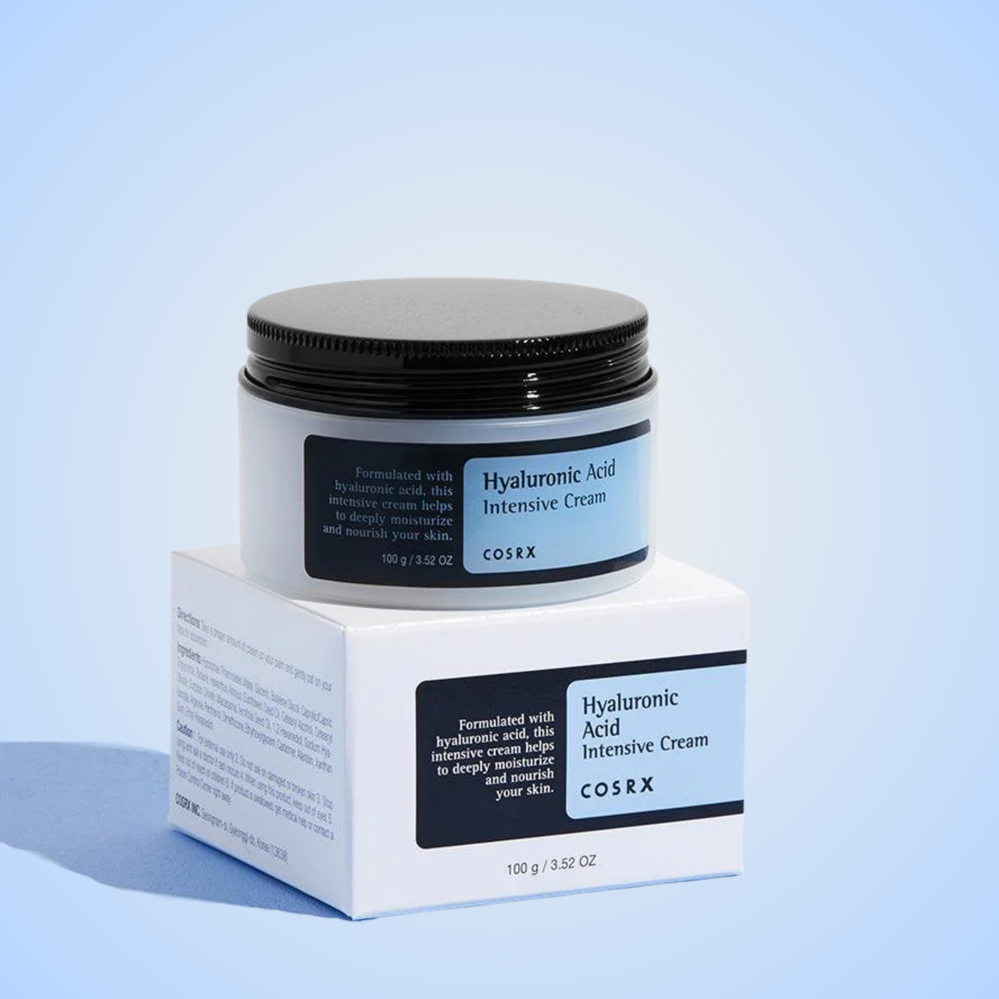 COSRX Hyaluronic Acid Intensive Cream with box packaging