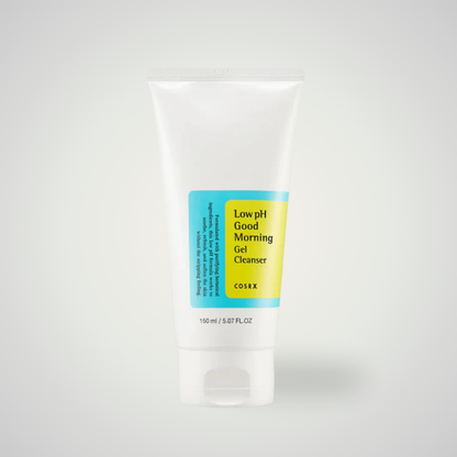 COSRX Low pH Good Morning Gel Cleanser 150ml – gentle daily face cleanser for balanced skin.
