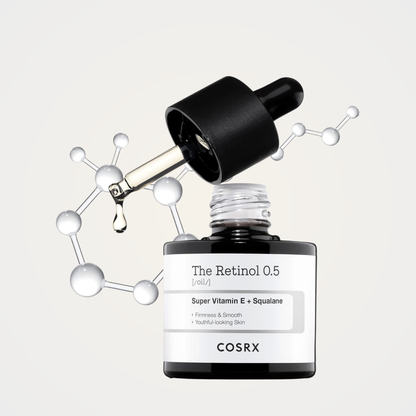 COSRX The Retinol 0.5 Oil with molecular design – brightening and wrinkle-care treatment