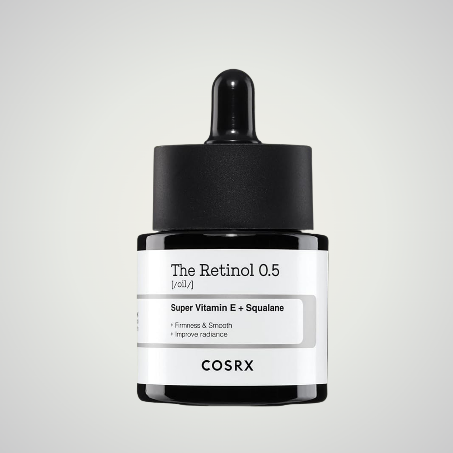 COSRX The Retinol 0.5 Oil 20ml – anti-aging facial oil with retinol and squalane for smoother, firmer skin