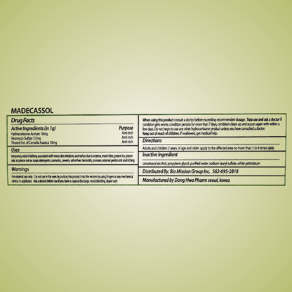 Donggook Pharm Madecassol Care Ointment 10g