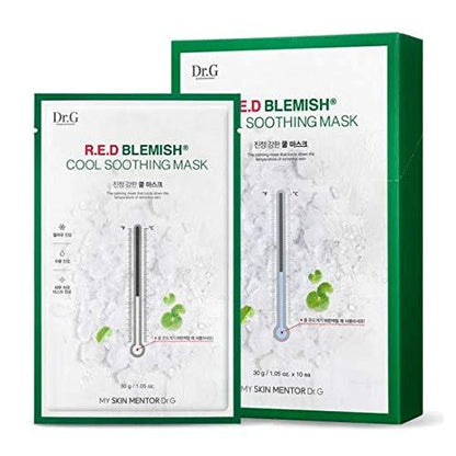 Dr.G R.E.D Blemish Cool Soothing Mask retail packaging