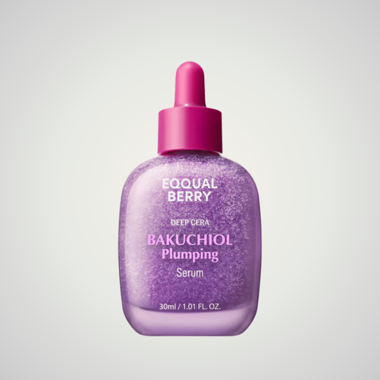 EQQUALBERRY Bakuchiol Plumping Serum 30ml — anti-aging serum